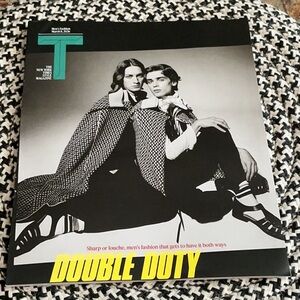 T The New York Times Style Magazine Men’s Fashion Double Duty March 8, 2026